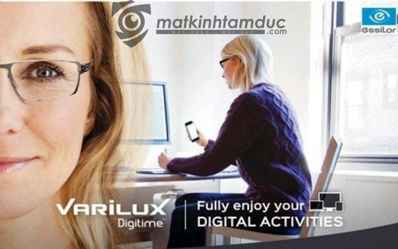 Tròng kính đa tròng văn phòng Essilor Varilux Digitime - Ảnh 19