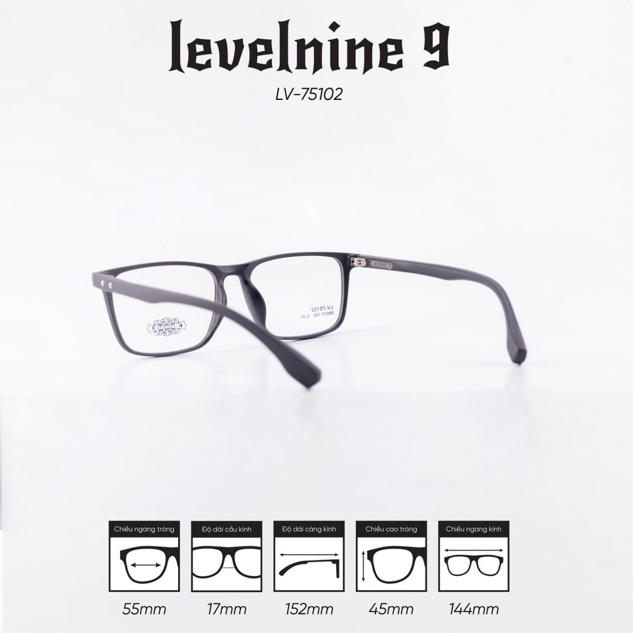 Gọng kính LEVELNINE LV-S75102 - Ảnh 6