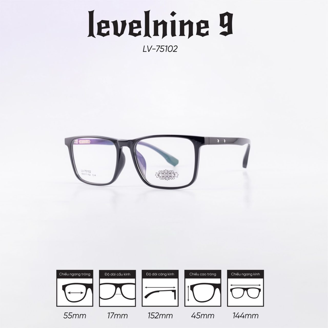 Gọng kính LEVELNINE LV-S75102 - Ảnh 2