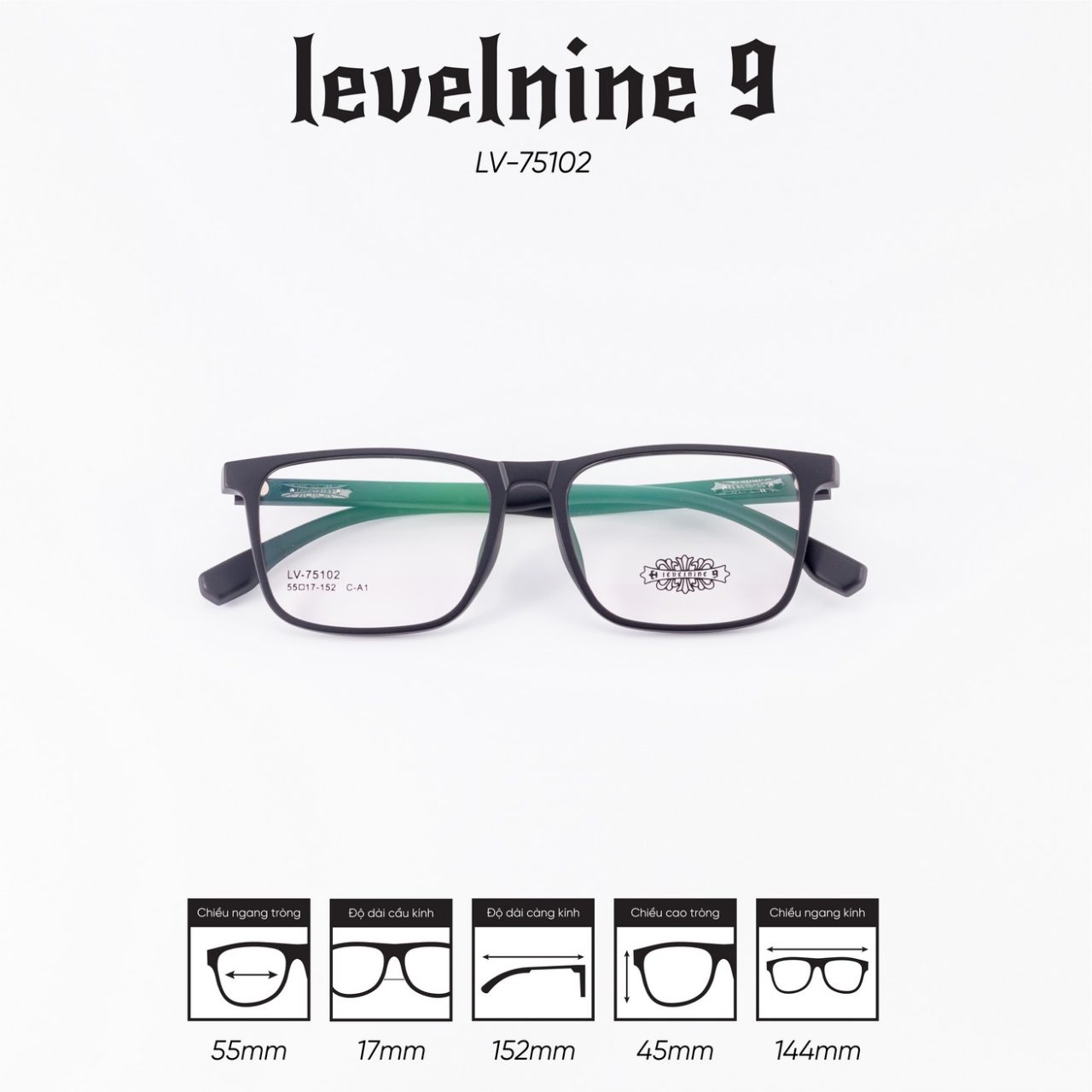 Gọng kính LEVELNINE LV-S75102 - Ảnh 5