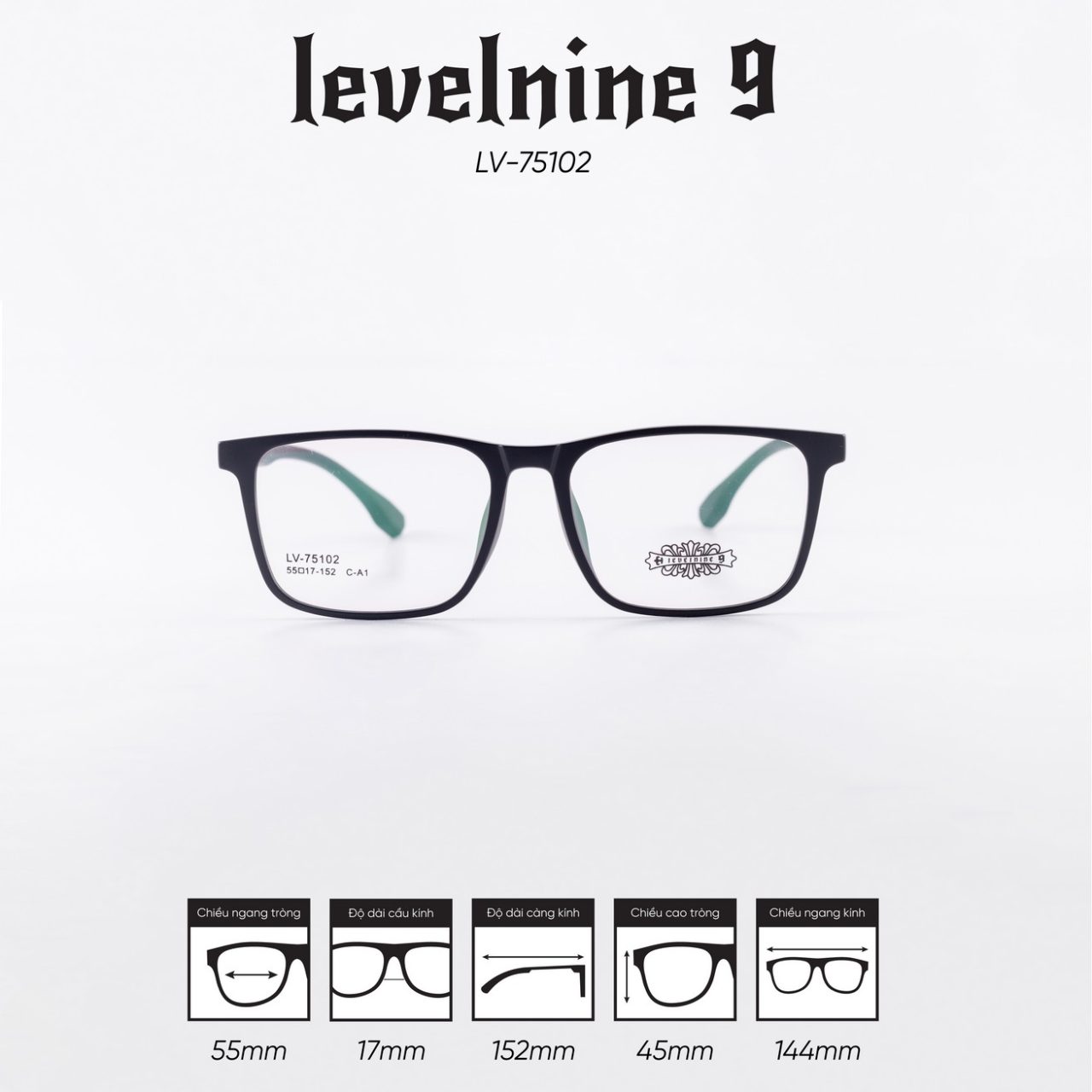 Gọng kính LEVELNINE LV-S75102 - Ảnh 1