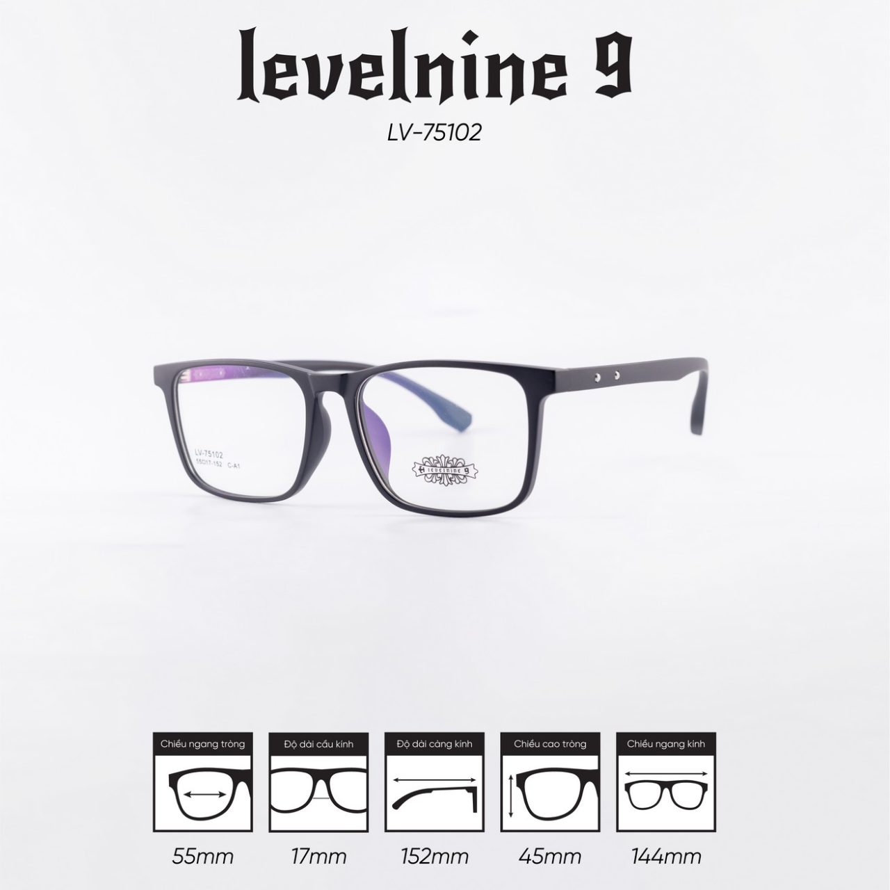 Gọng kính LEVELNINE LV-S75102 - Ảnh 4