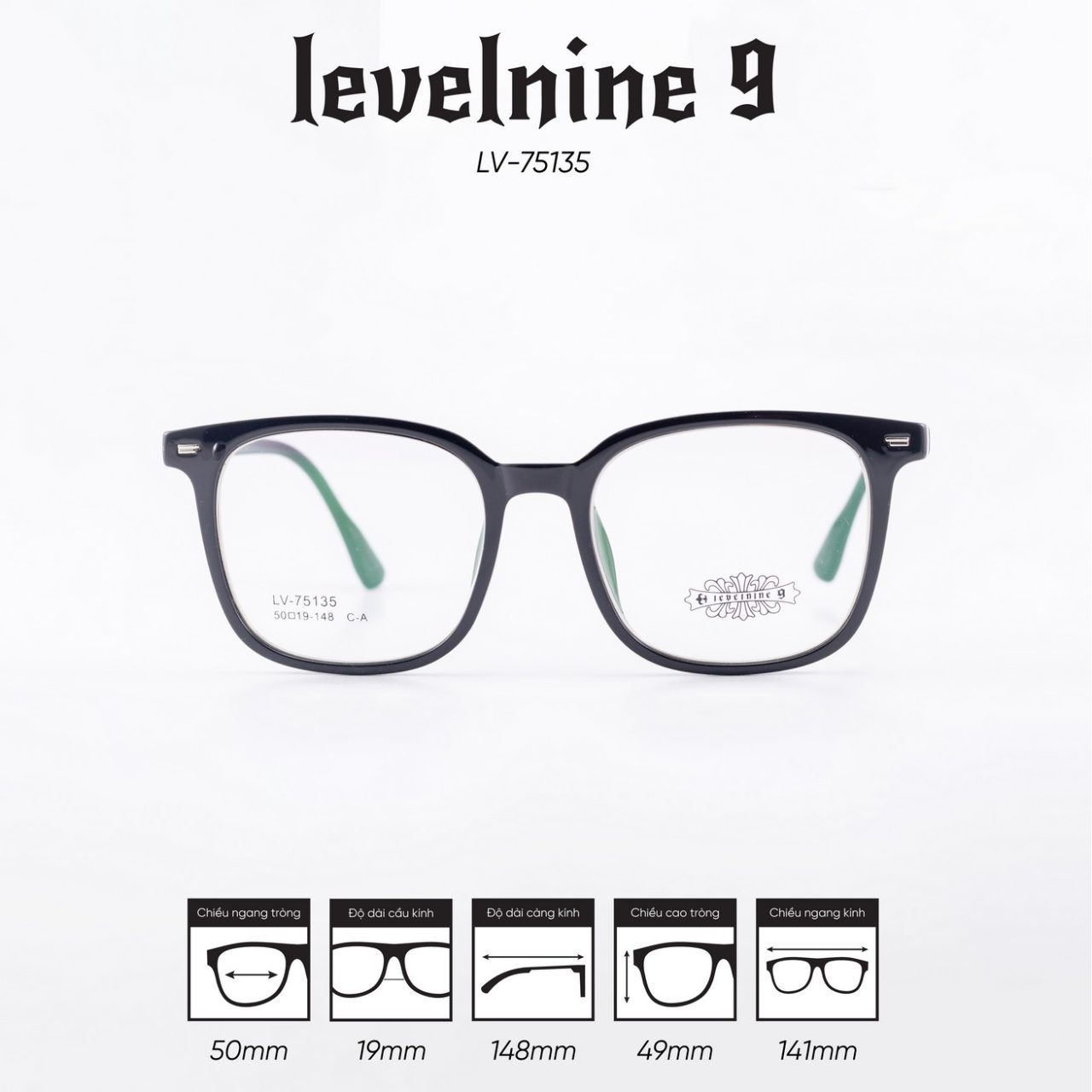 Gọng kính LEVELNINE LV-S75135 - Ảnh 1