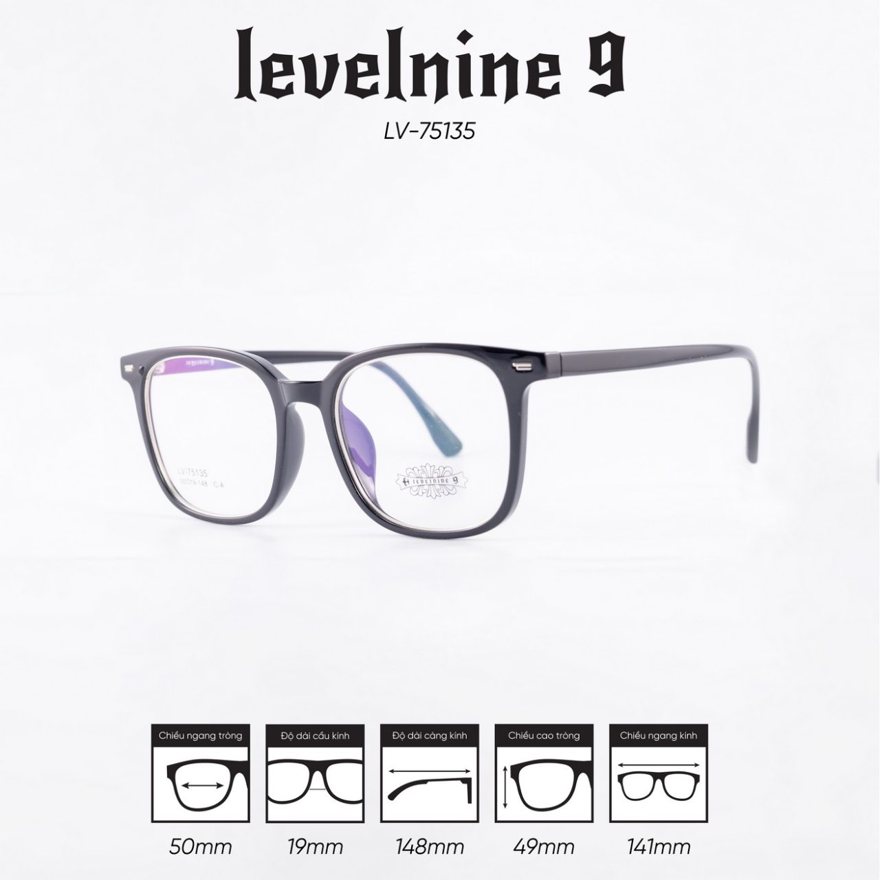 Gọng kính LEVELNINE LV-S75135 - Ảnh 5