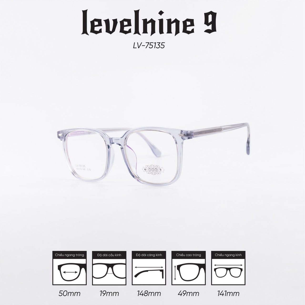 Gọng kính LEVELNINE LV-S75135 - Ảnh 2