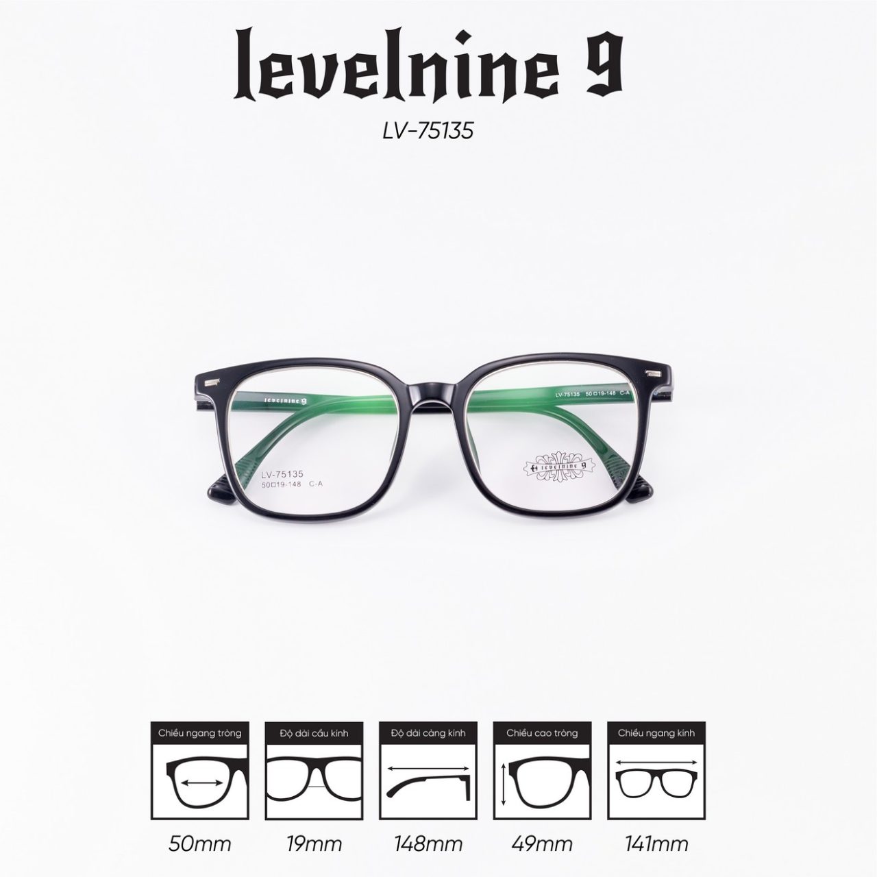 Gọng kính LEVELNINE LV-S75135 - Ảnh 6