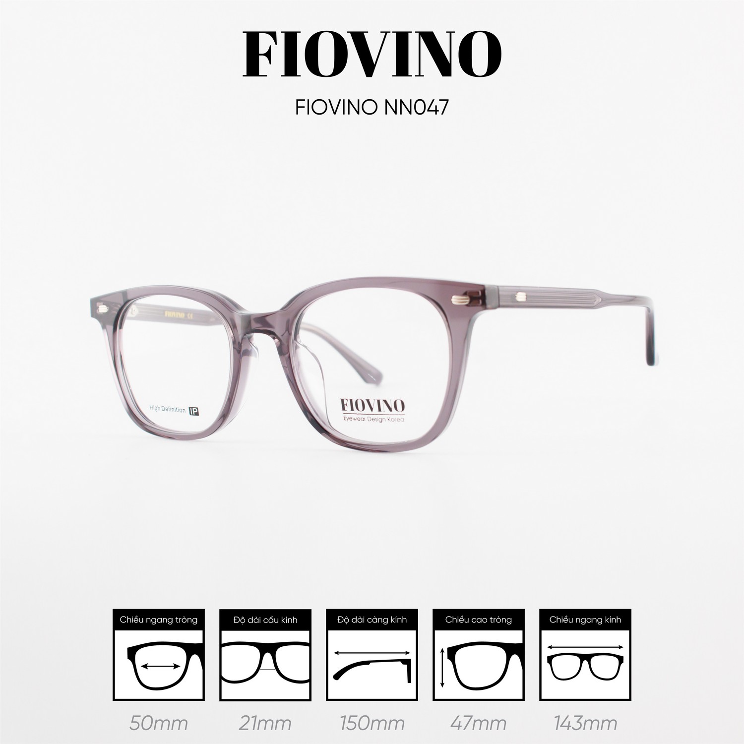 Gọng kính FIOVINO NN047