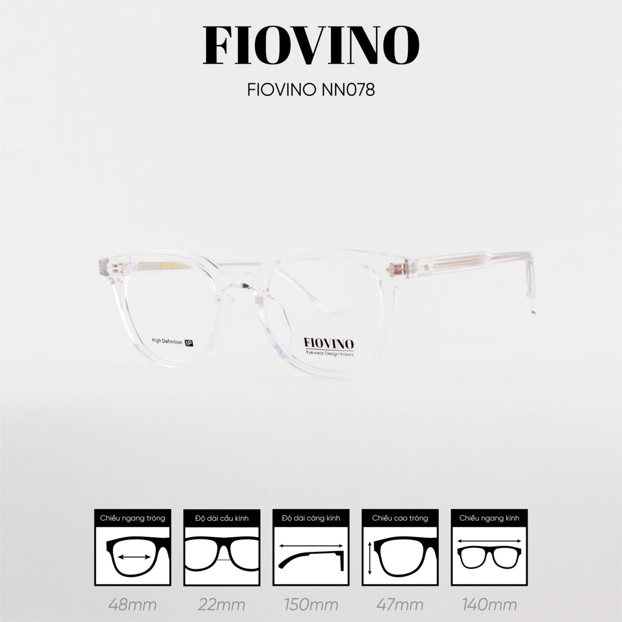 Gọng kính FIOVINO NN078 - Ảnh 5