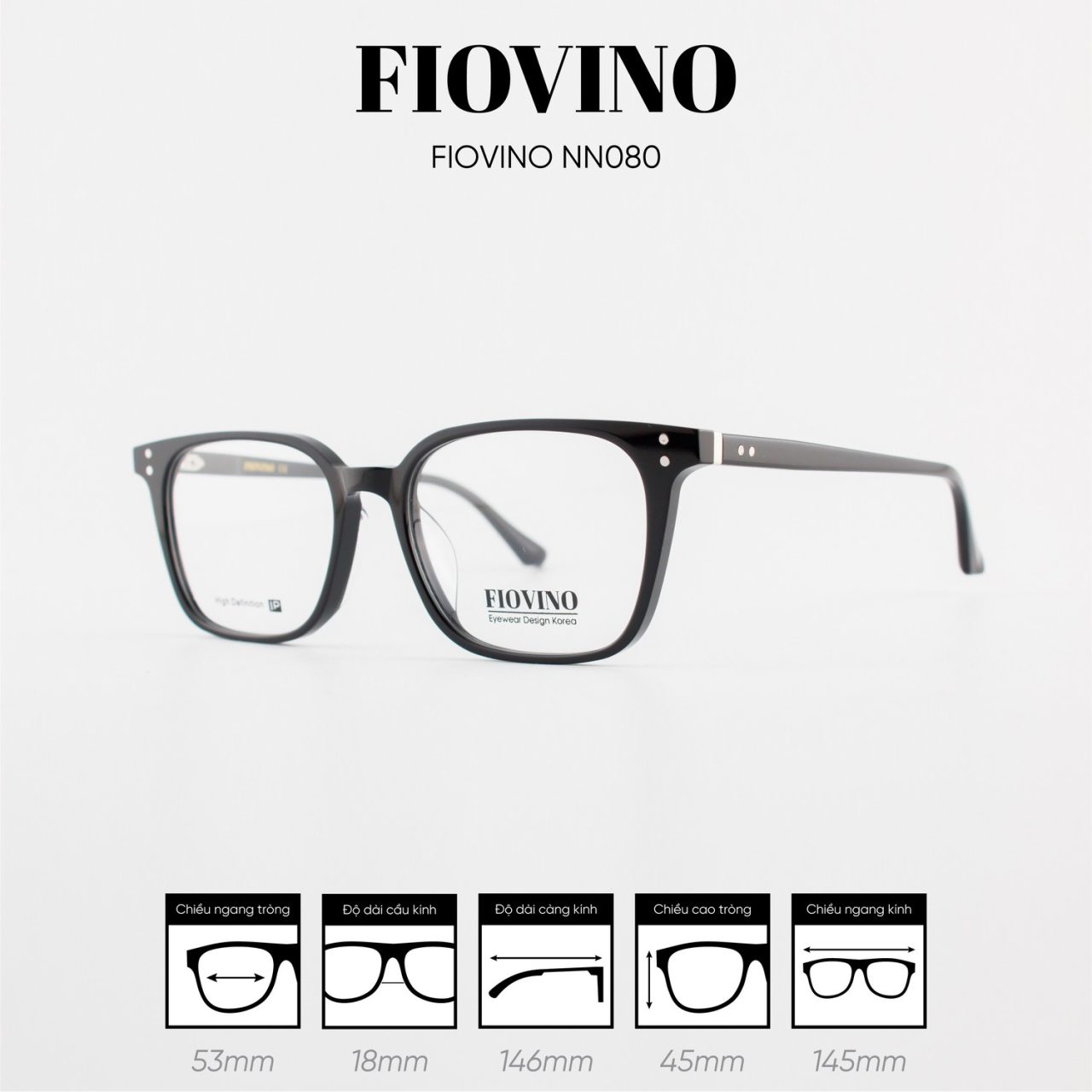 Gọng kính FIOVINO NN080 - Ảnh 8