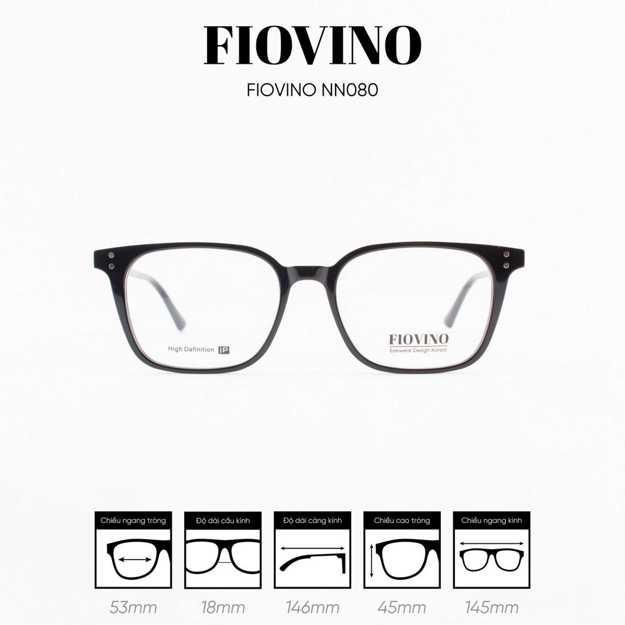 Gọng kính FIOVINO NN080 - Ảnh 1