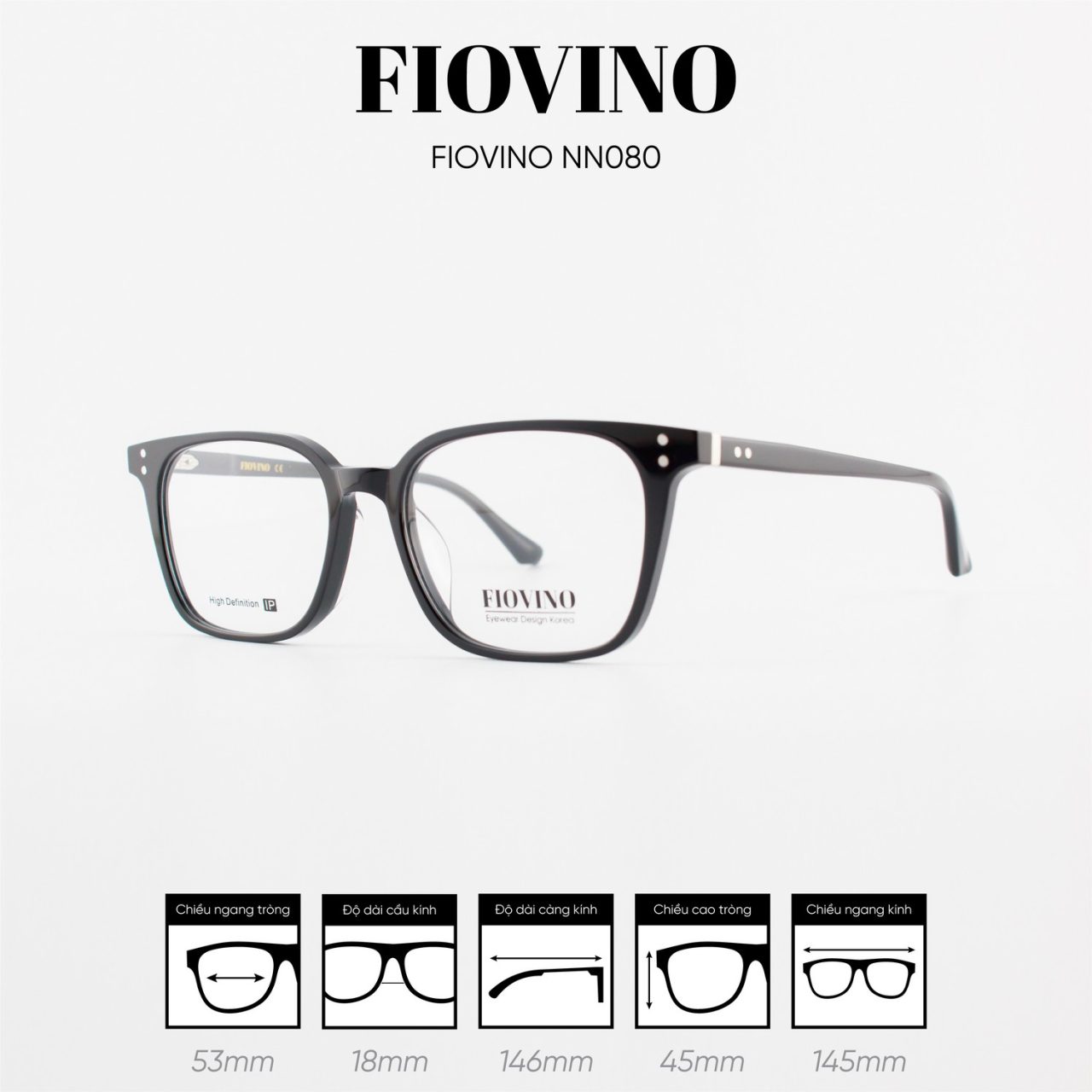 Gọng kính FIOVINO NN080 - Ảnh 5