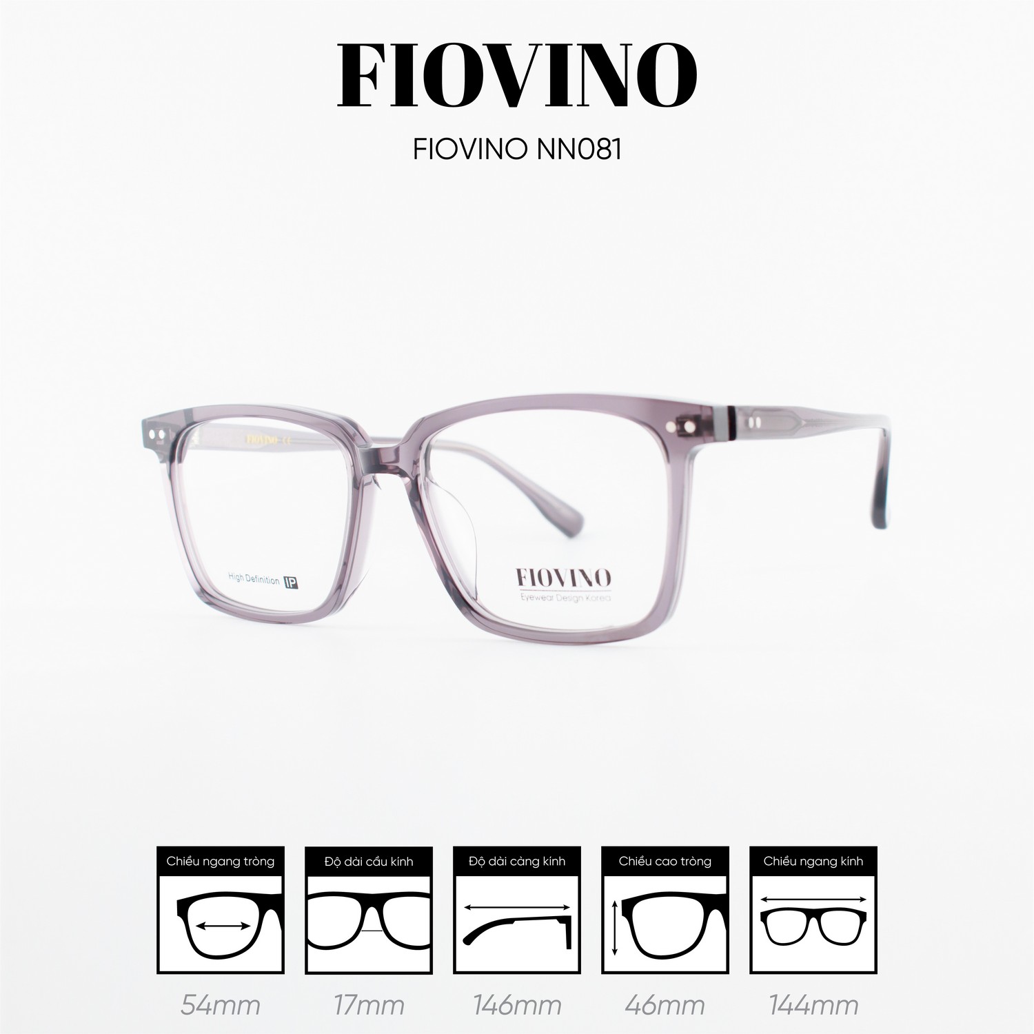 Gọng kính FIOVINO NN081