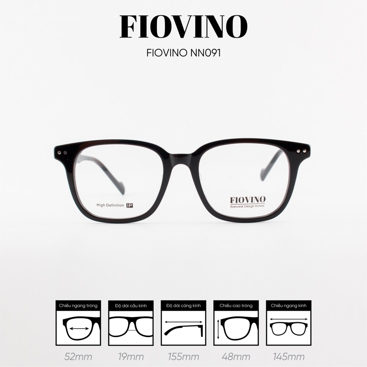 Gọng kính FIOVINO NN091 - Ảnh 1