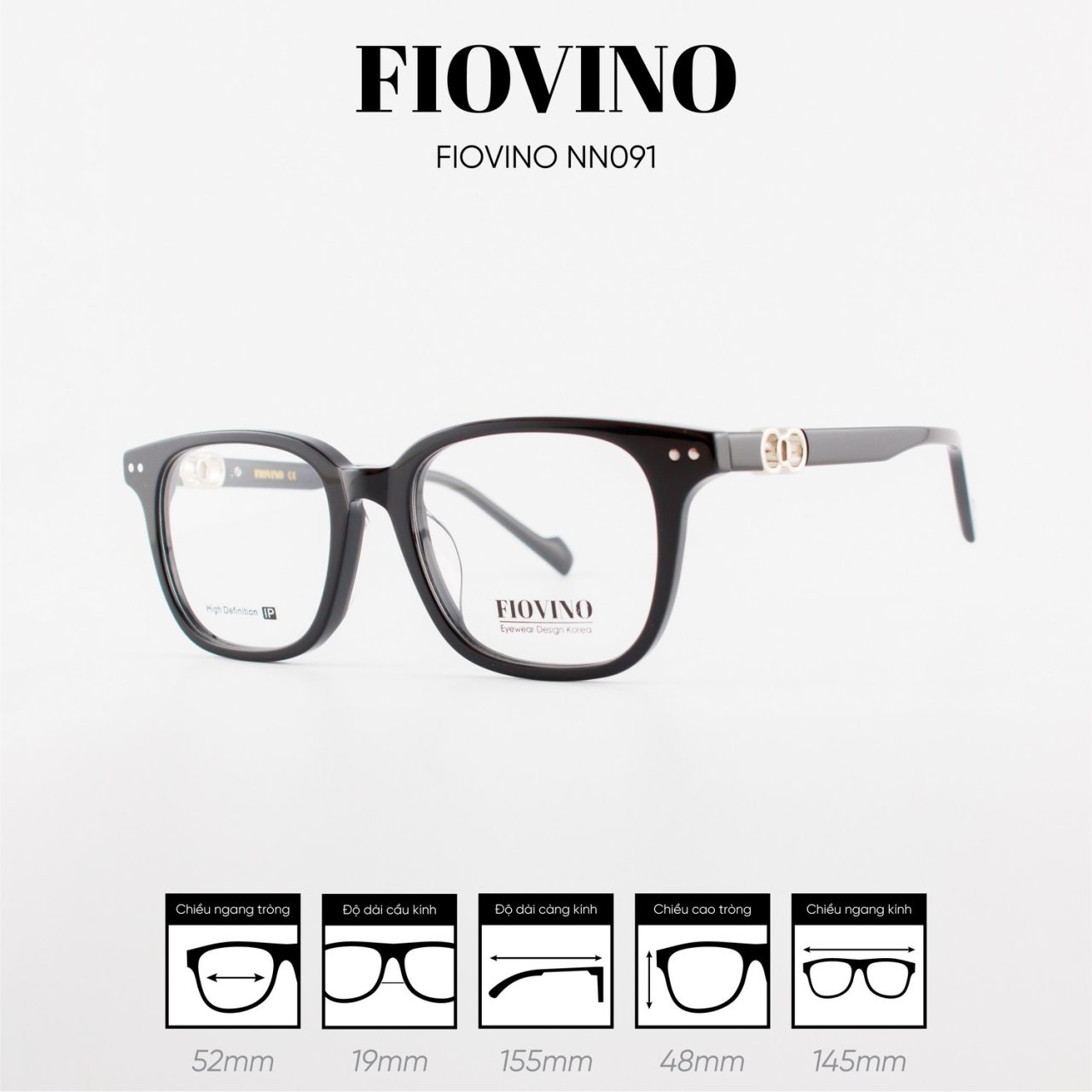 Gọng kính FIOVINO NN091 - Ảnh 3
