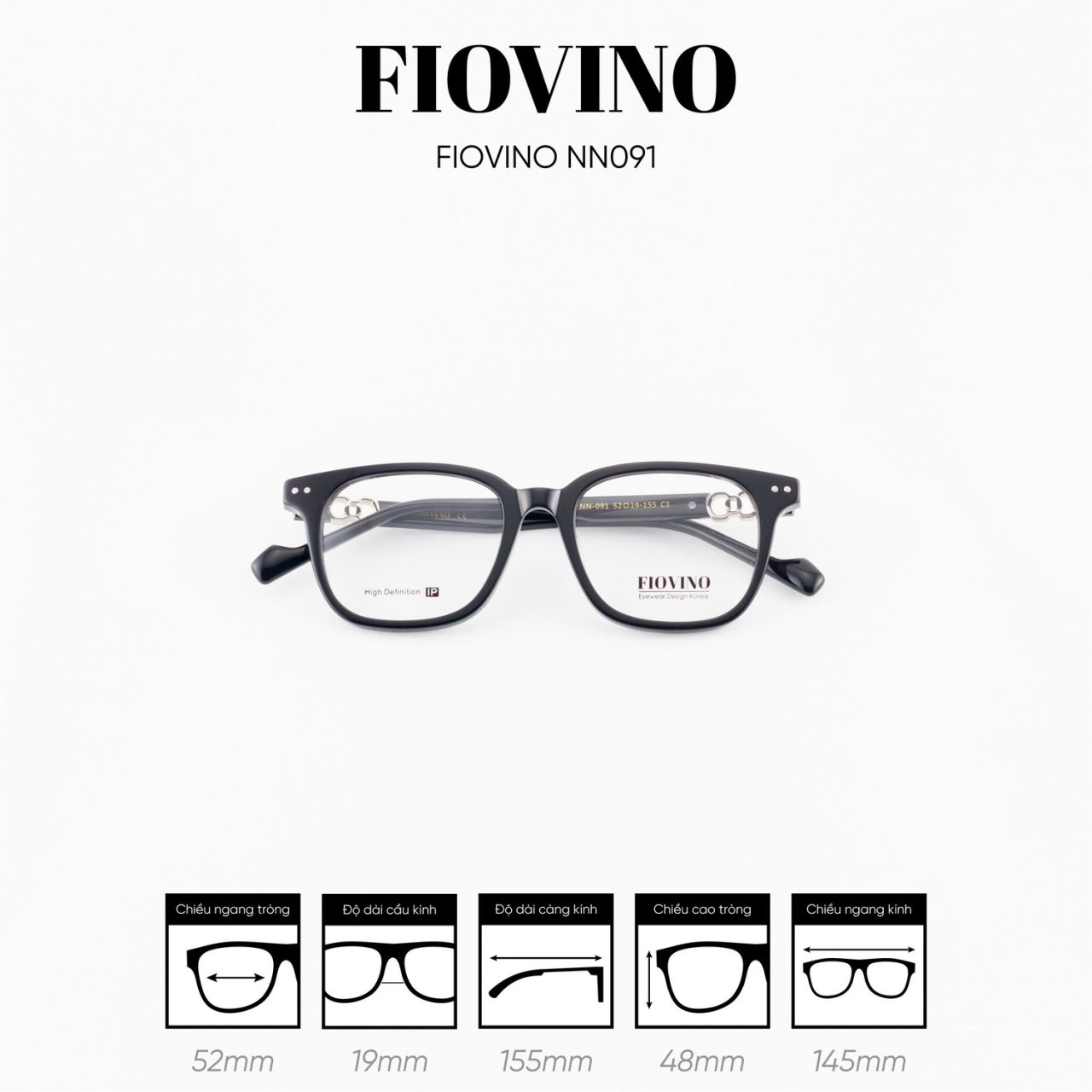 Gọng kính FIOVINO NN091 - Ảnh 6