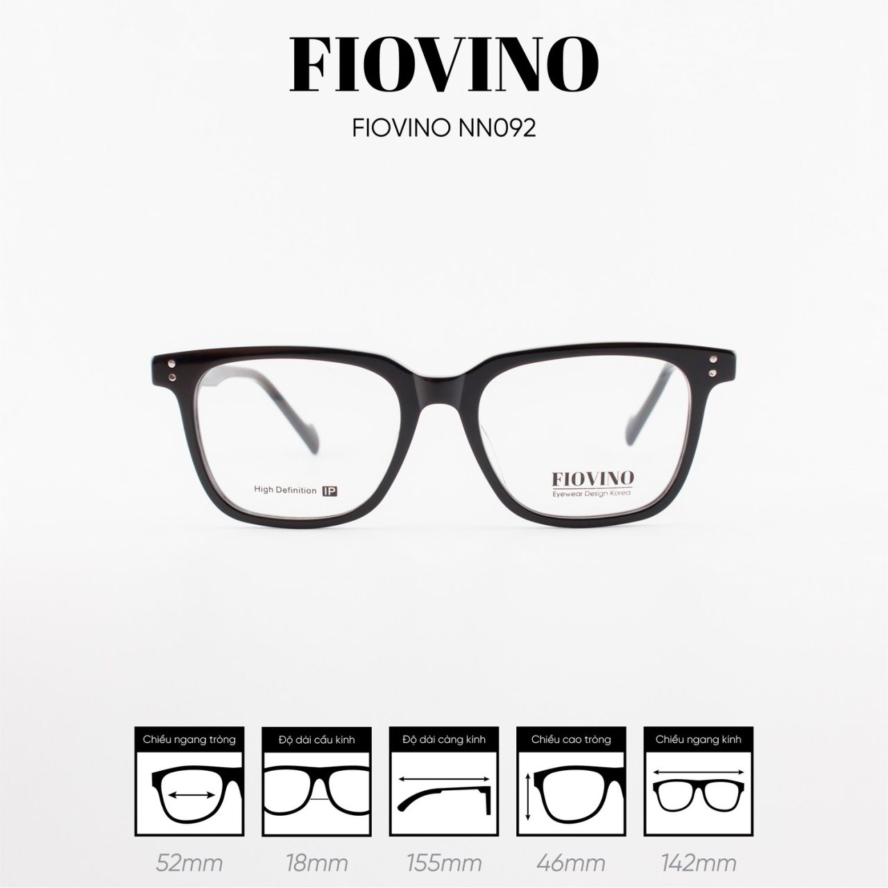 Gọng kính FIOVINO NN092 - Ảnh 1