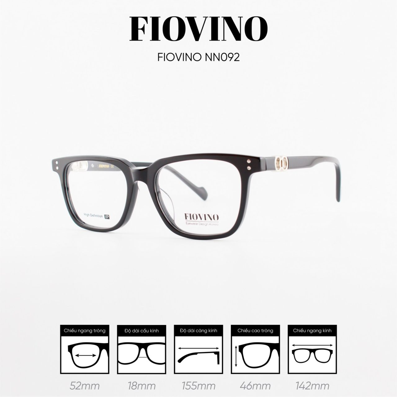 Gọng kính FIOVINO NN092 - Ảnh 8