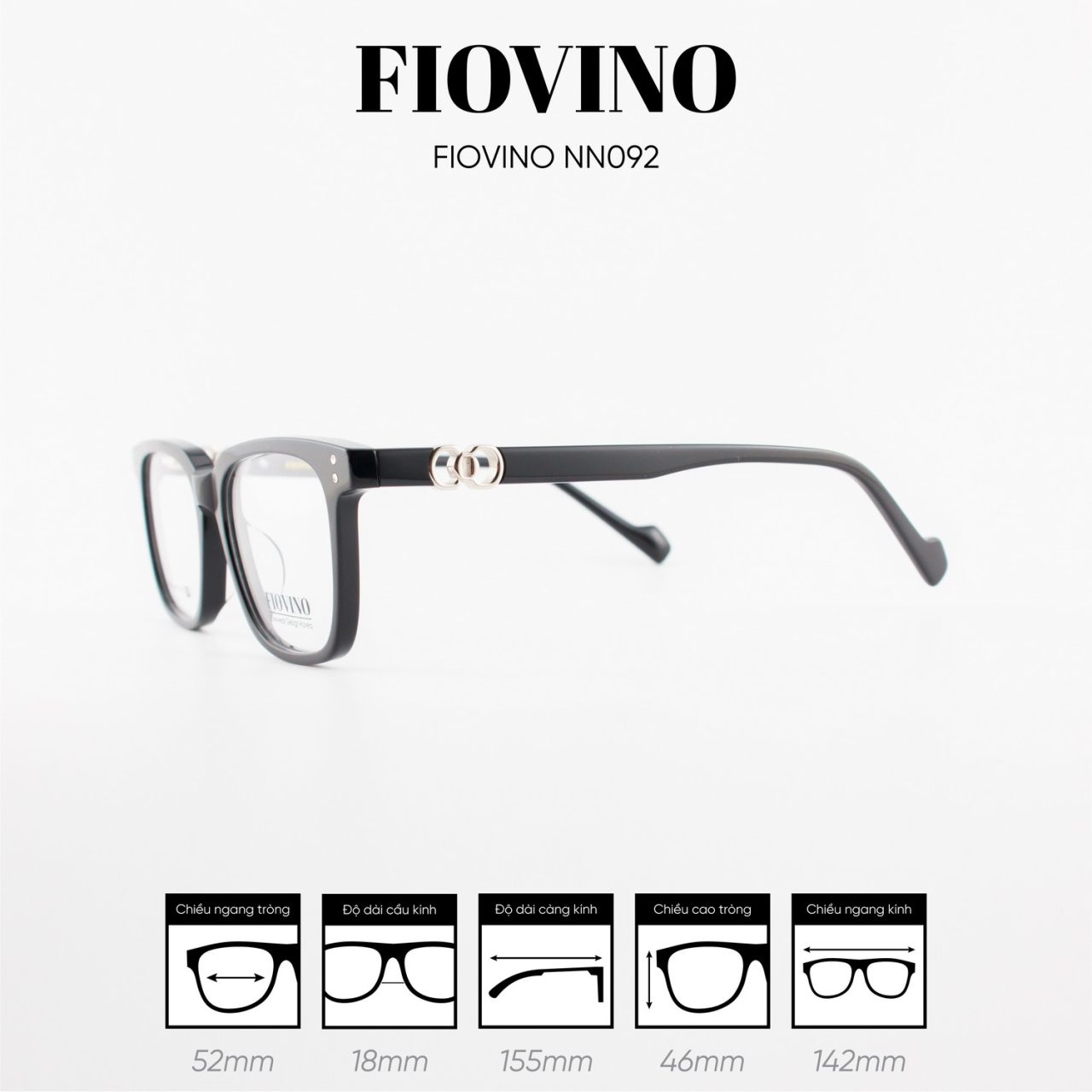 Gọng kính FIOVINO NN092 - Ảnh 7