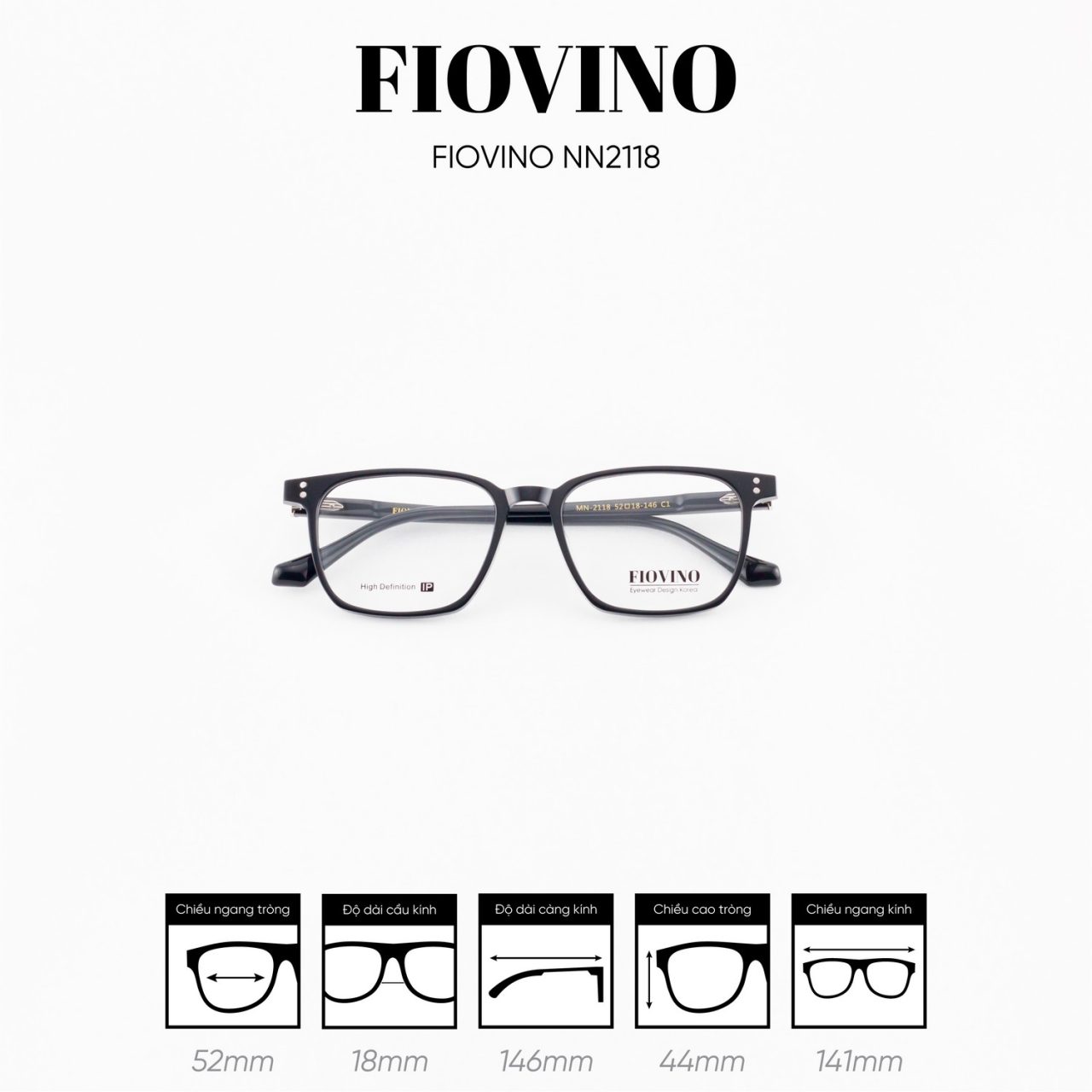 Gọng kính FIOVINO NN2118 - Ảnh 5