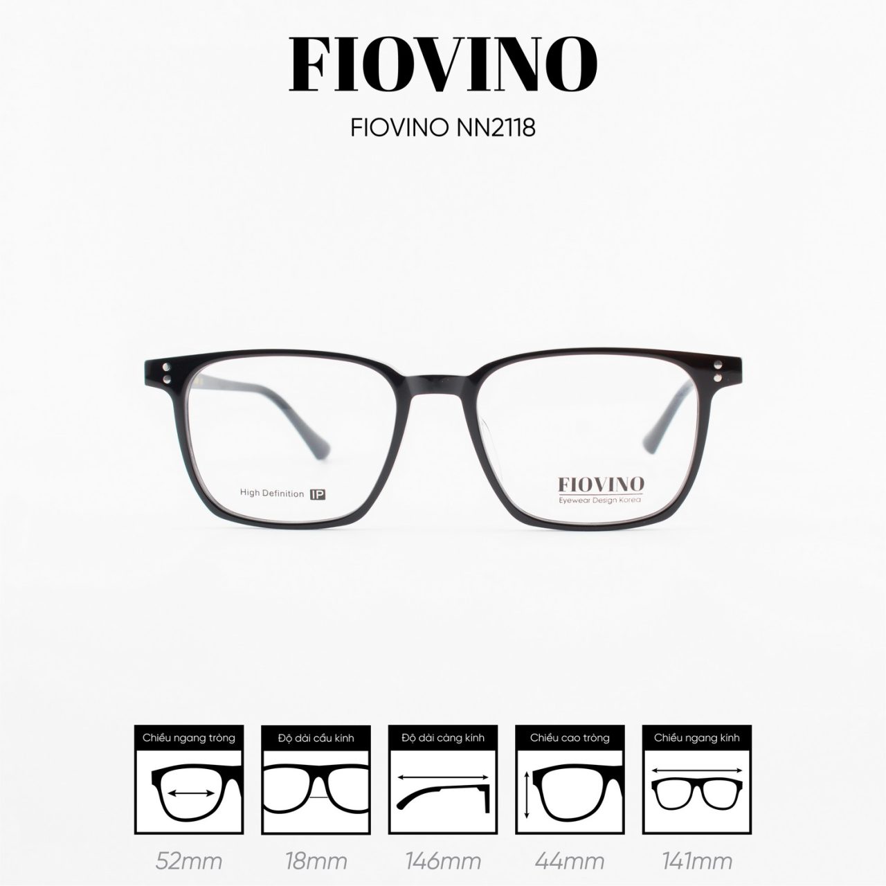 Gọng kính FIOVINO NN2118 - Ảnh 1