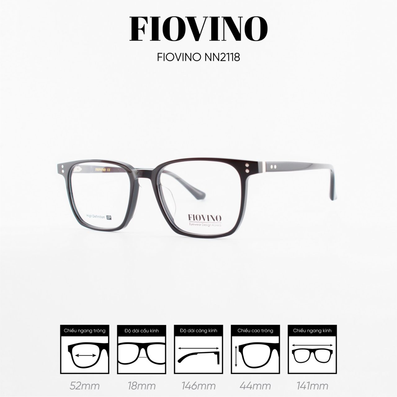 Gọng kính FIOVINO NN2118 - Ảnh 7