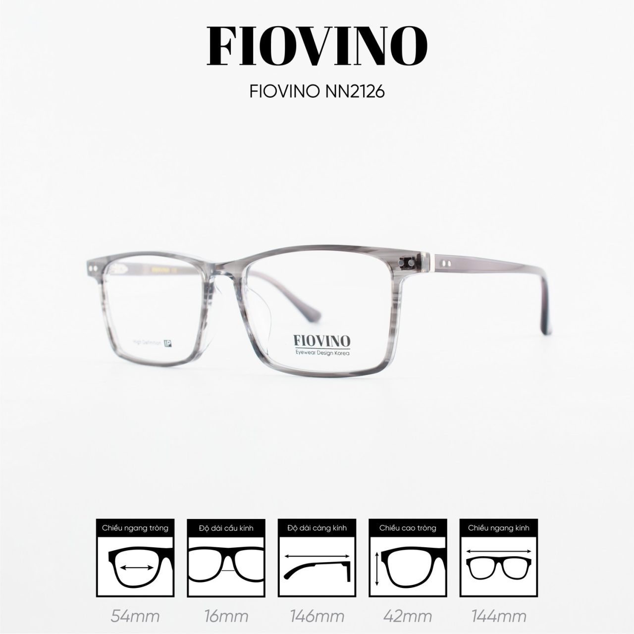 Gọng kính FIOVINO NN2118 - Ảnh 6