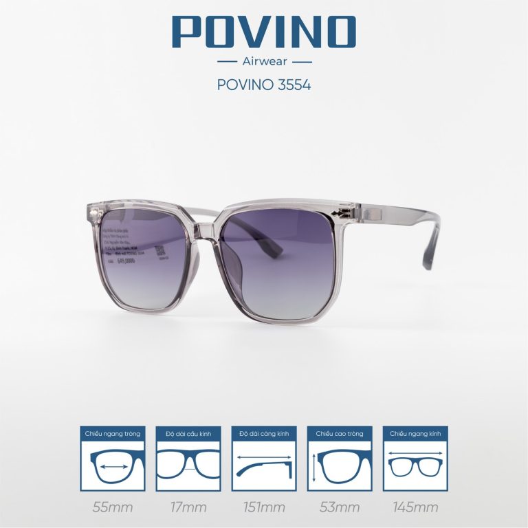 Kính Mát POVINO 3554 - Ảnh 4