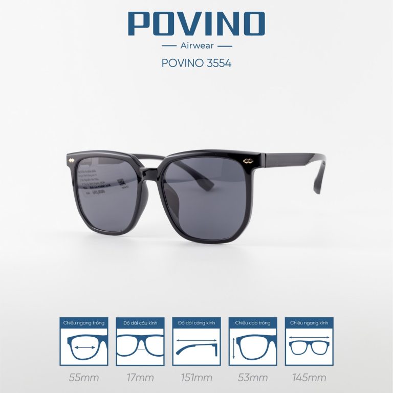 Kính Mát POVINO 3554 - Ảnh 6