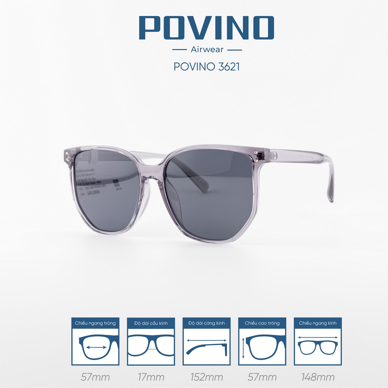 Kính Mát POVINO 3621 - Ảnh 4
