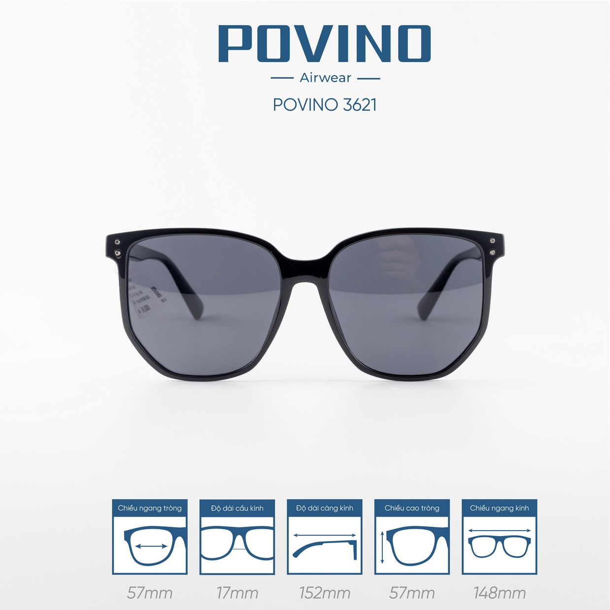 Kính Mát POVINO 3621 - Ảnh 1