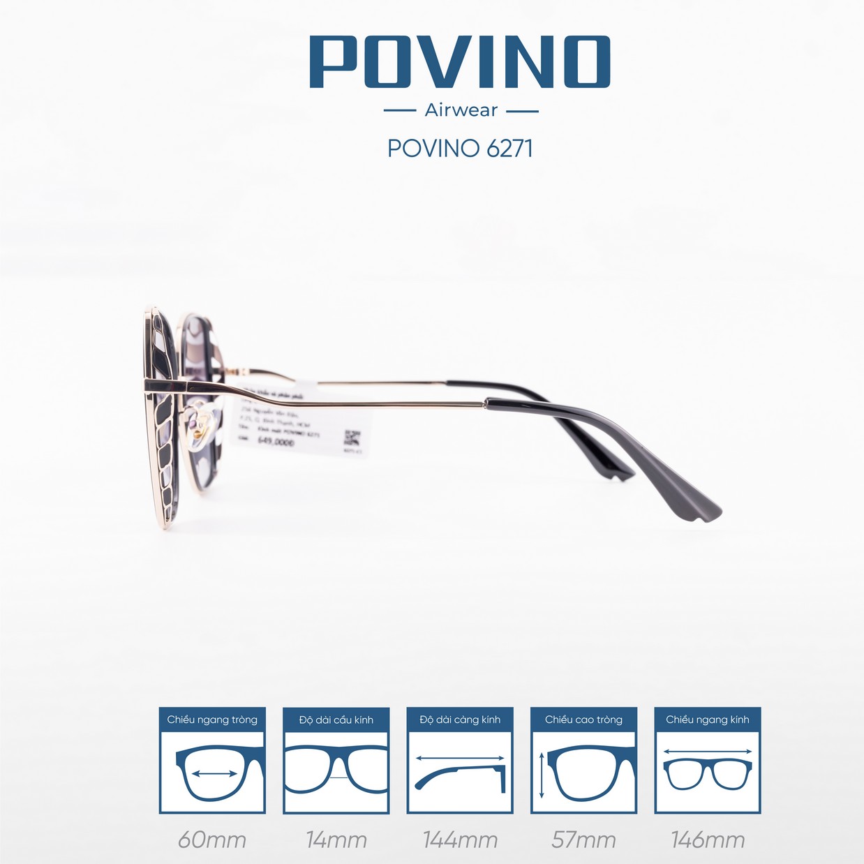 Kính Mát POVINO 6271 - Ảnh 6
