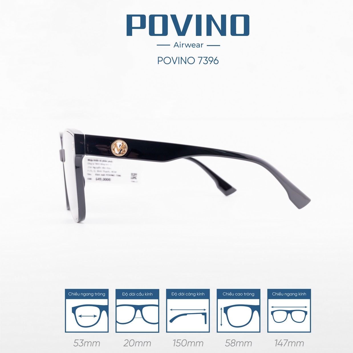 Kính Mát POVINO 7396 - Ảnh 8