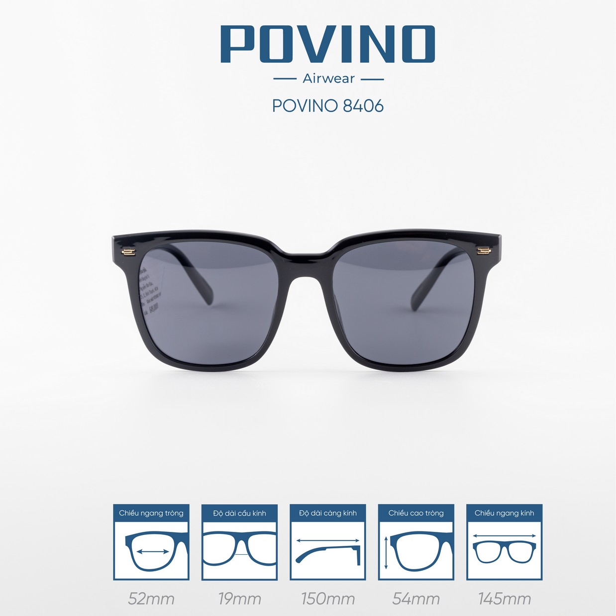 Kính Mát POVINO 8406 - Ảnh 1