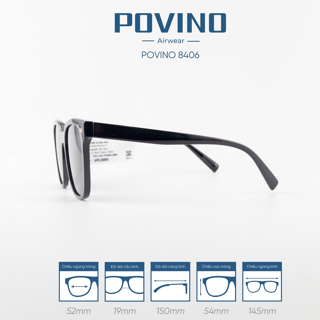 Kính Mát POVINO 8406 - Ảnh 7