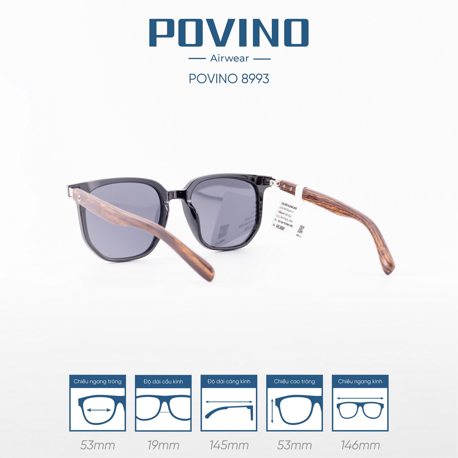 Kính Mát POVINO 8993 - Ảnh 3