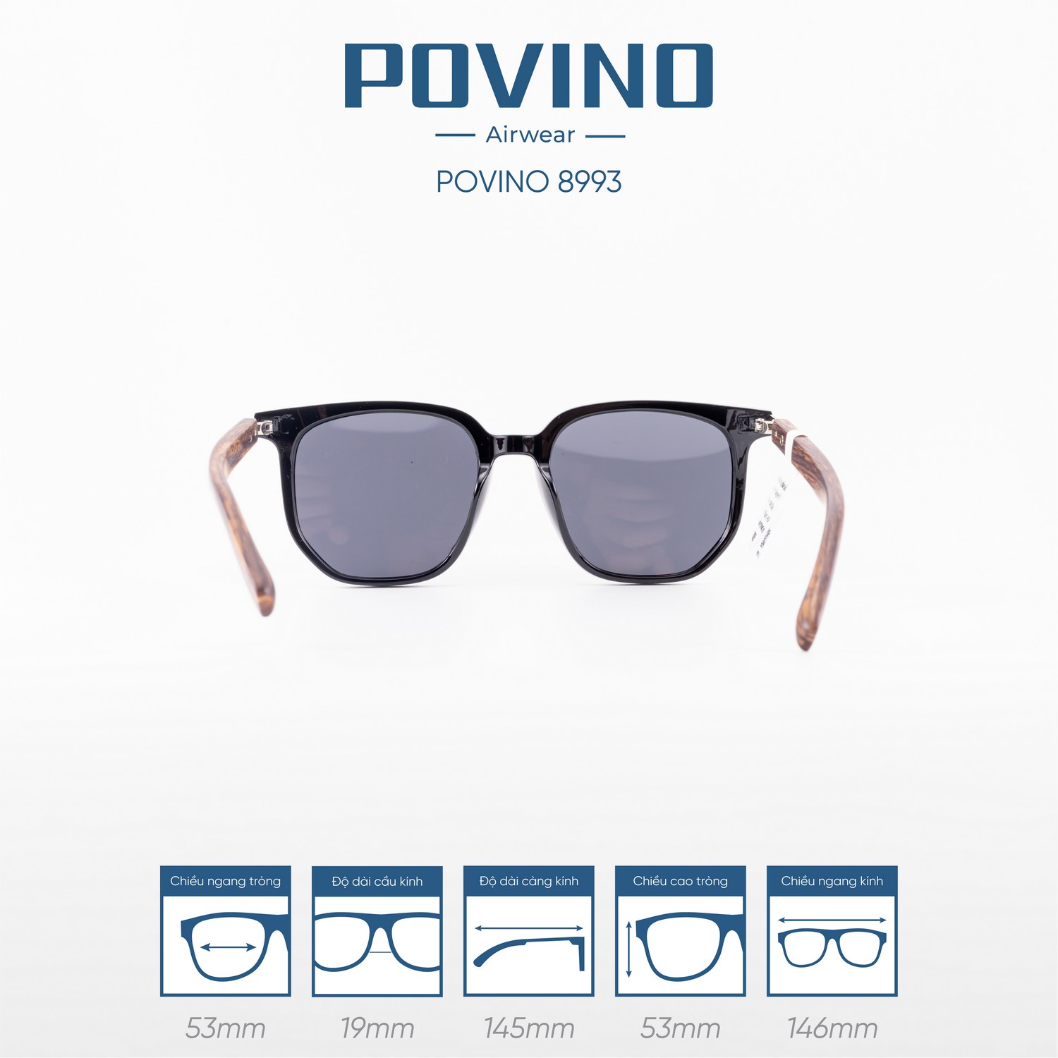 Kính Mát POVINO 8993 - Ảnh 4