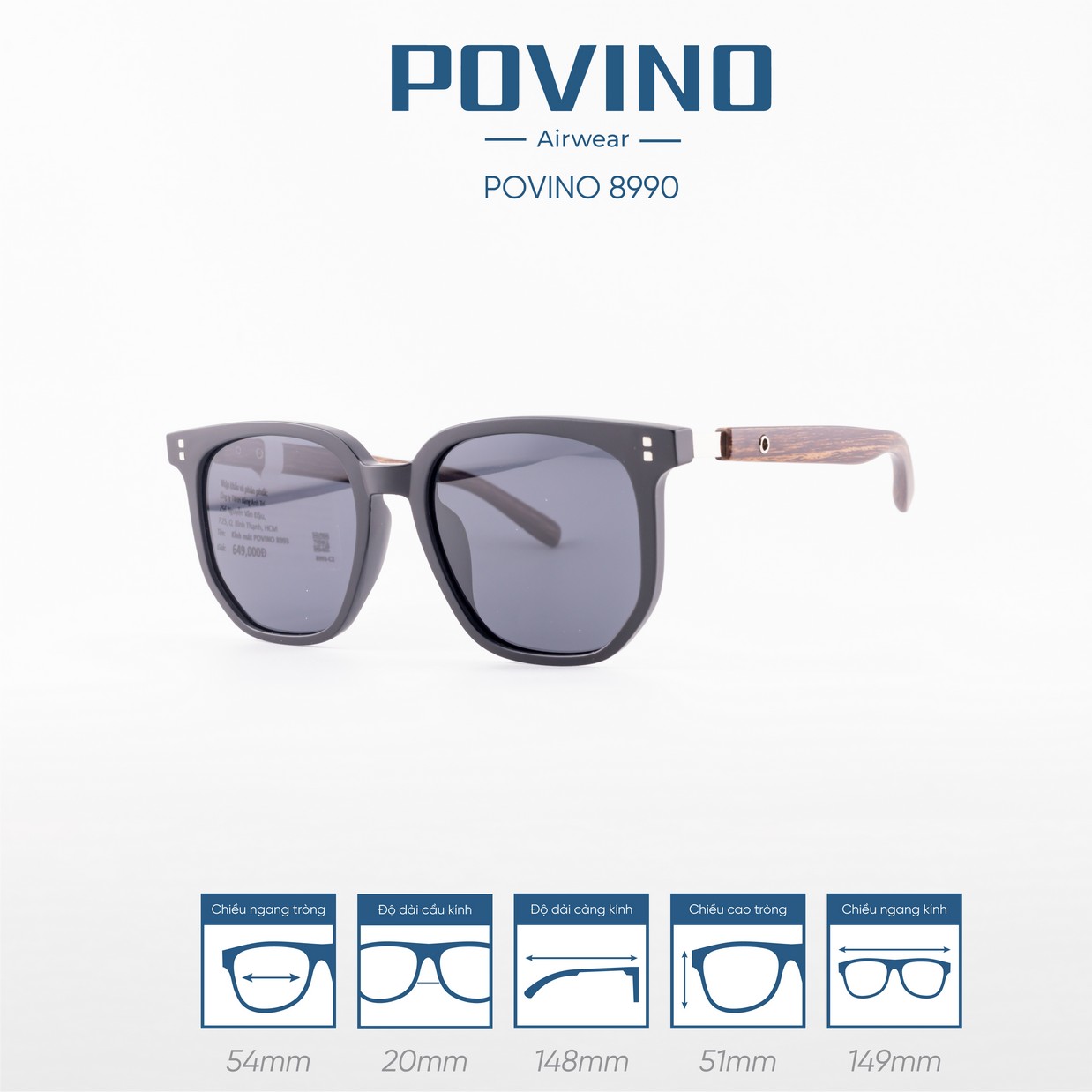Kính Mát POVINO 8993 - Ảnh 9