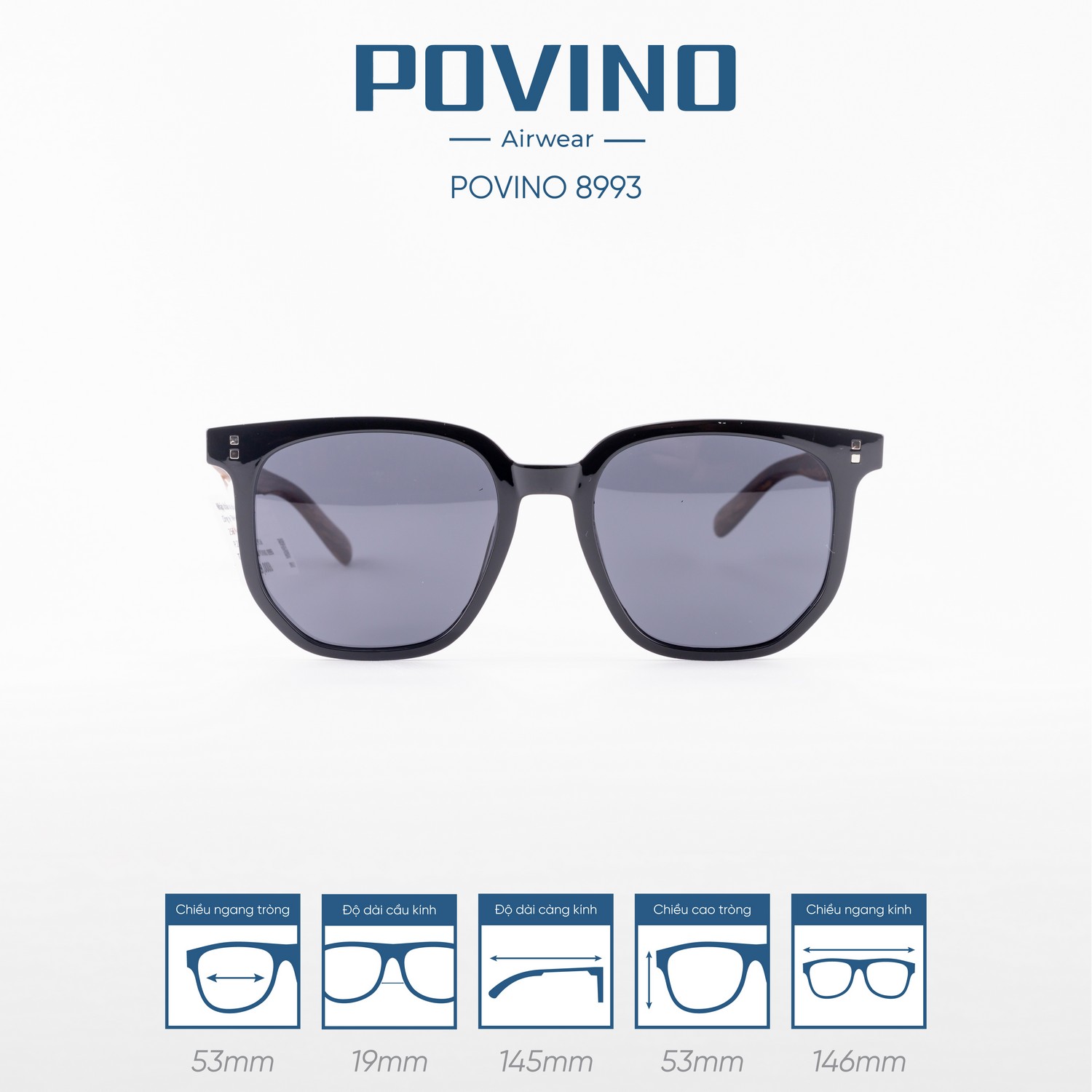 Kính Mát POVINO 8993 - Ảnh 1