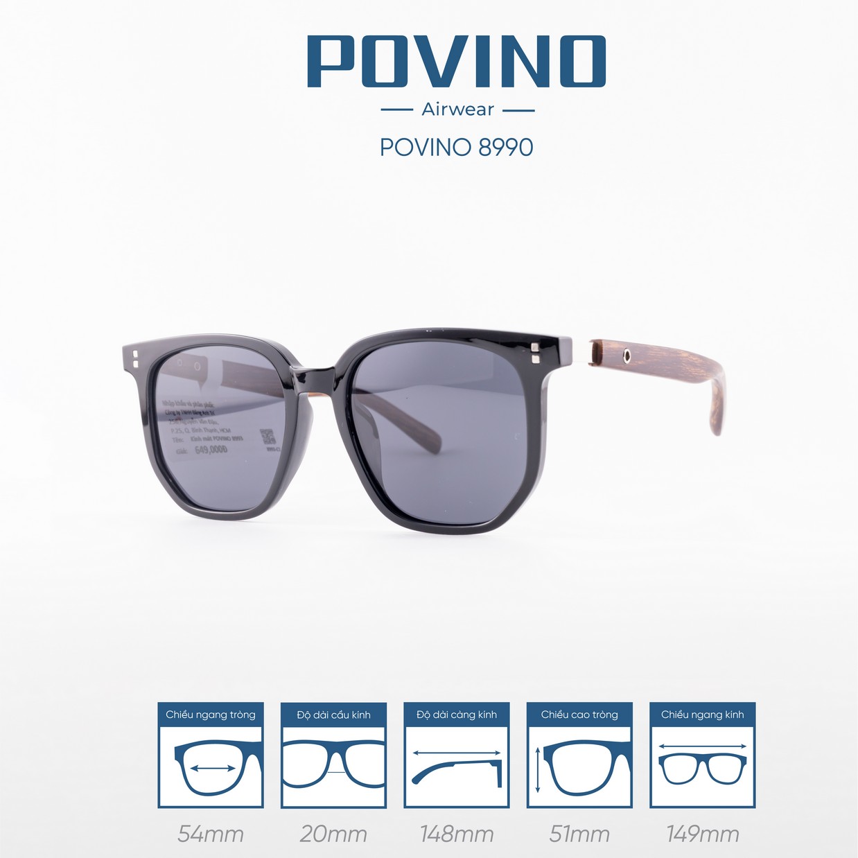 Kính Mát POVINO 8993 - Ảnh 10