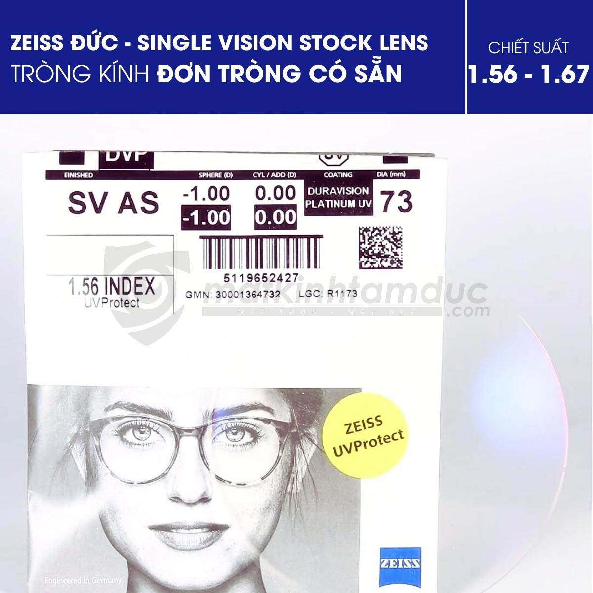 Tròng Kính Đơn Tròng Zeiss Có Sẵn (Stock) - Ảnh 4