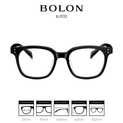 gọng kính BOLON BJ3133 màu đen