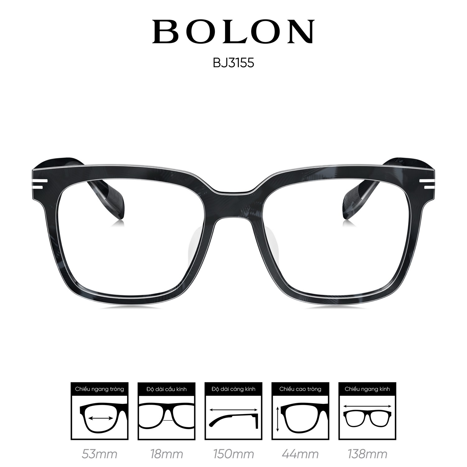 Gọng kính BOLON BJ3155 - Ảnh 2