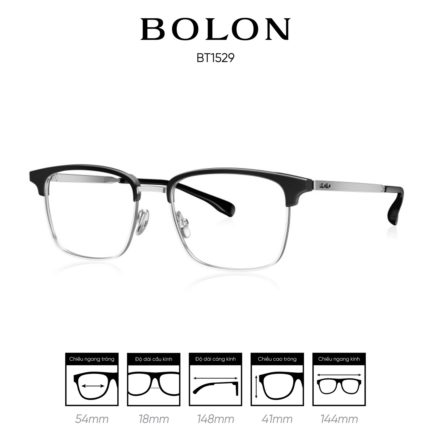 Gọng kính BOLON BT1529 - Ảnh 9