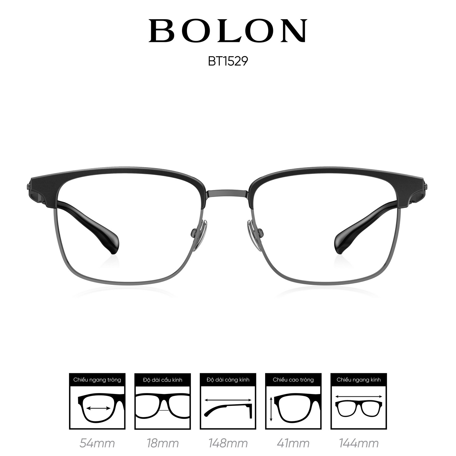 Gọng kính BOLON BT1529 - Ảnh 1