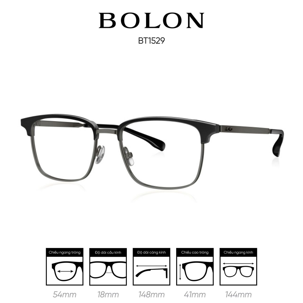 Gọng kính BOLON BT1529 - Ảnh 3