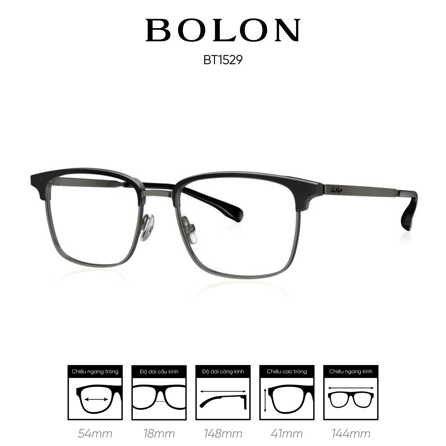 Gọng kính BOLON BT1529 - Ảnh 3