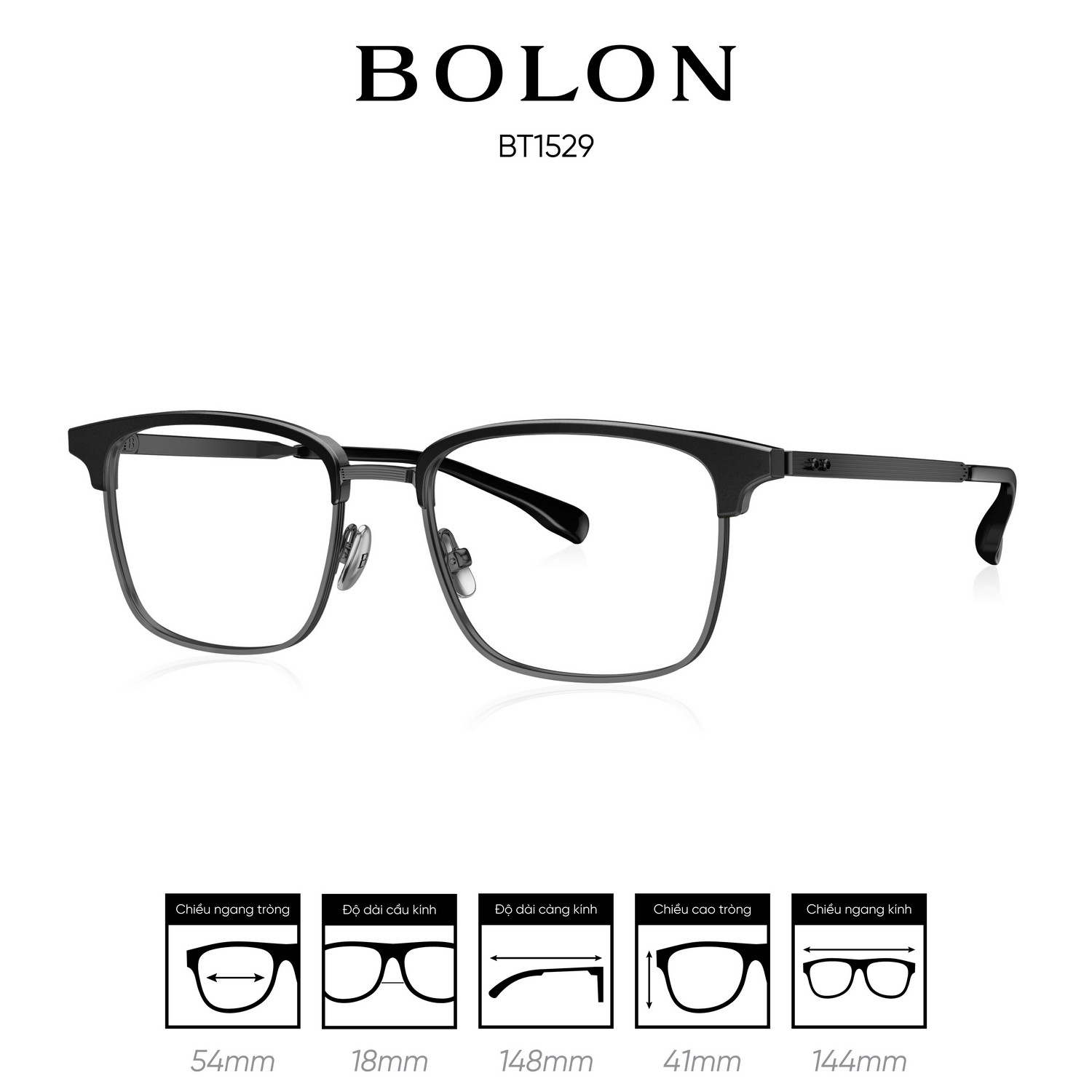 Gọng kính BOLON BT1529 - Ảnh 5