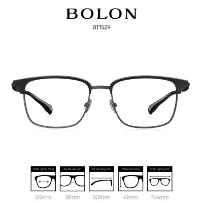 Gọng kính BOLON BT1529 màu đen 