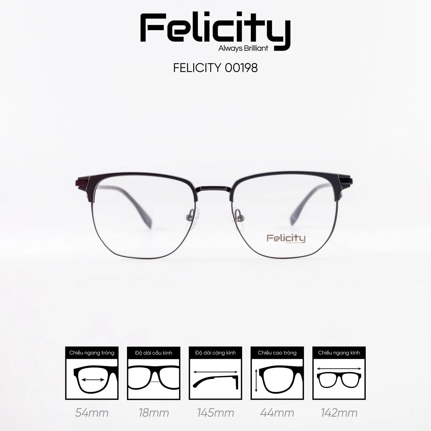 Gọng kính FELICITY 00198