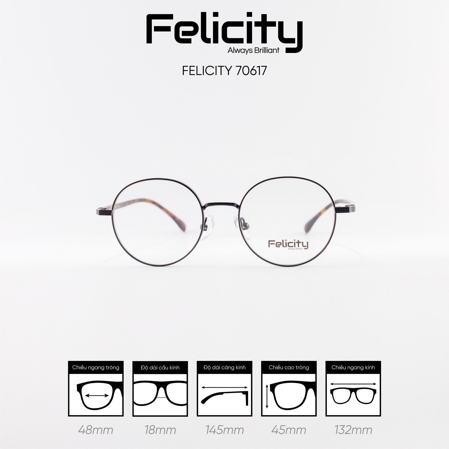 Gọng kính FELICITY 70617